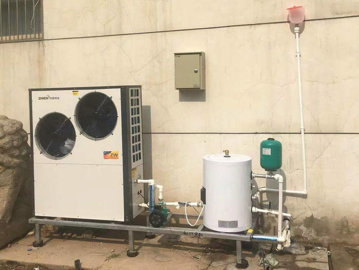 遼寧沈陽(yáng)10匹家用變頻熱泵采暖項(xiàng)目